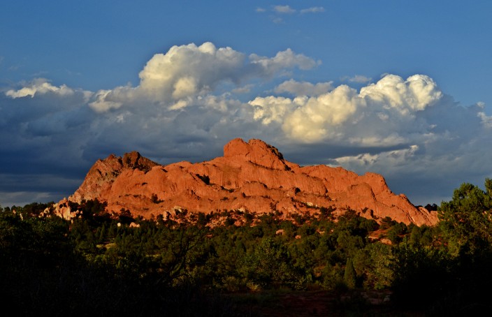 Clearing storm in Garden of the Gods
